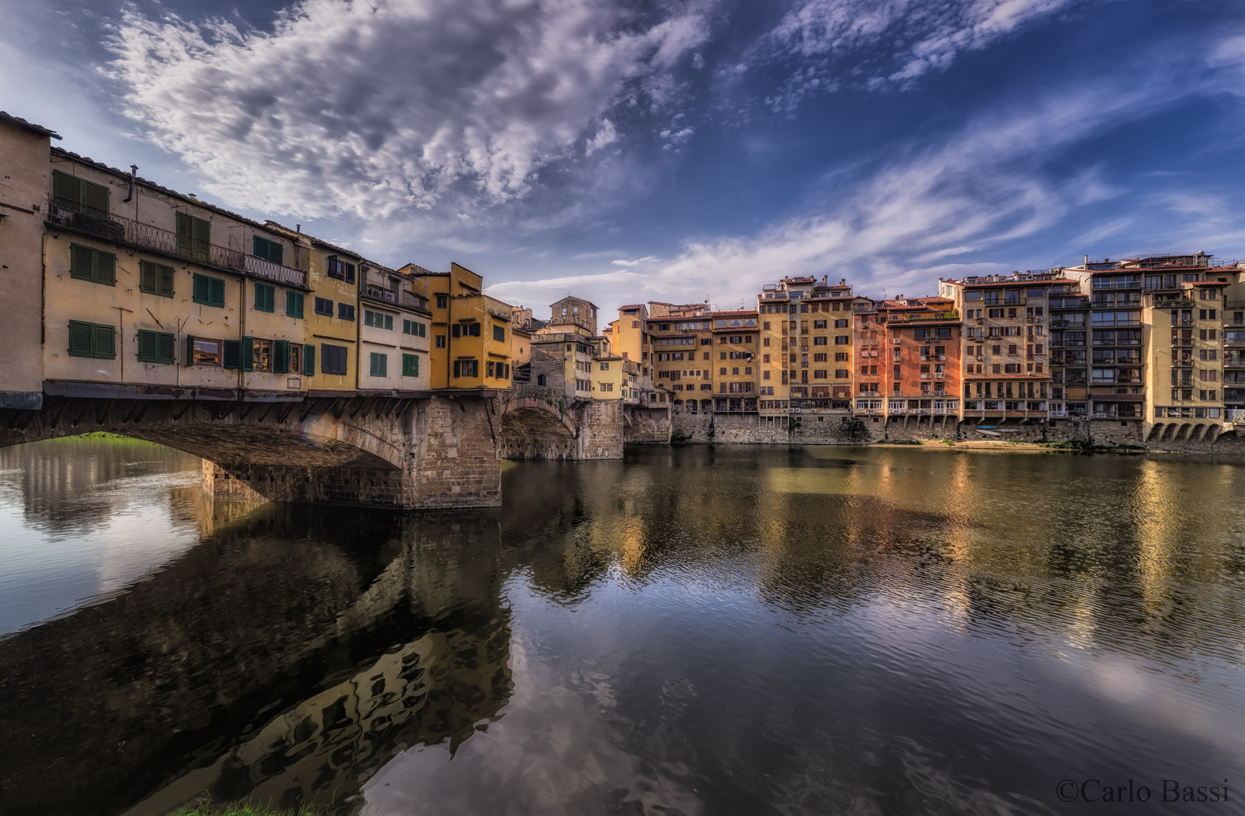 Reflections at the Ponte Vecchio