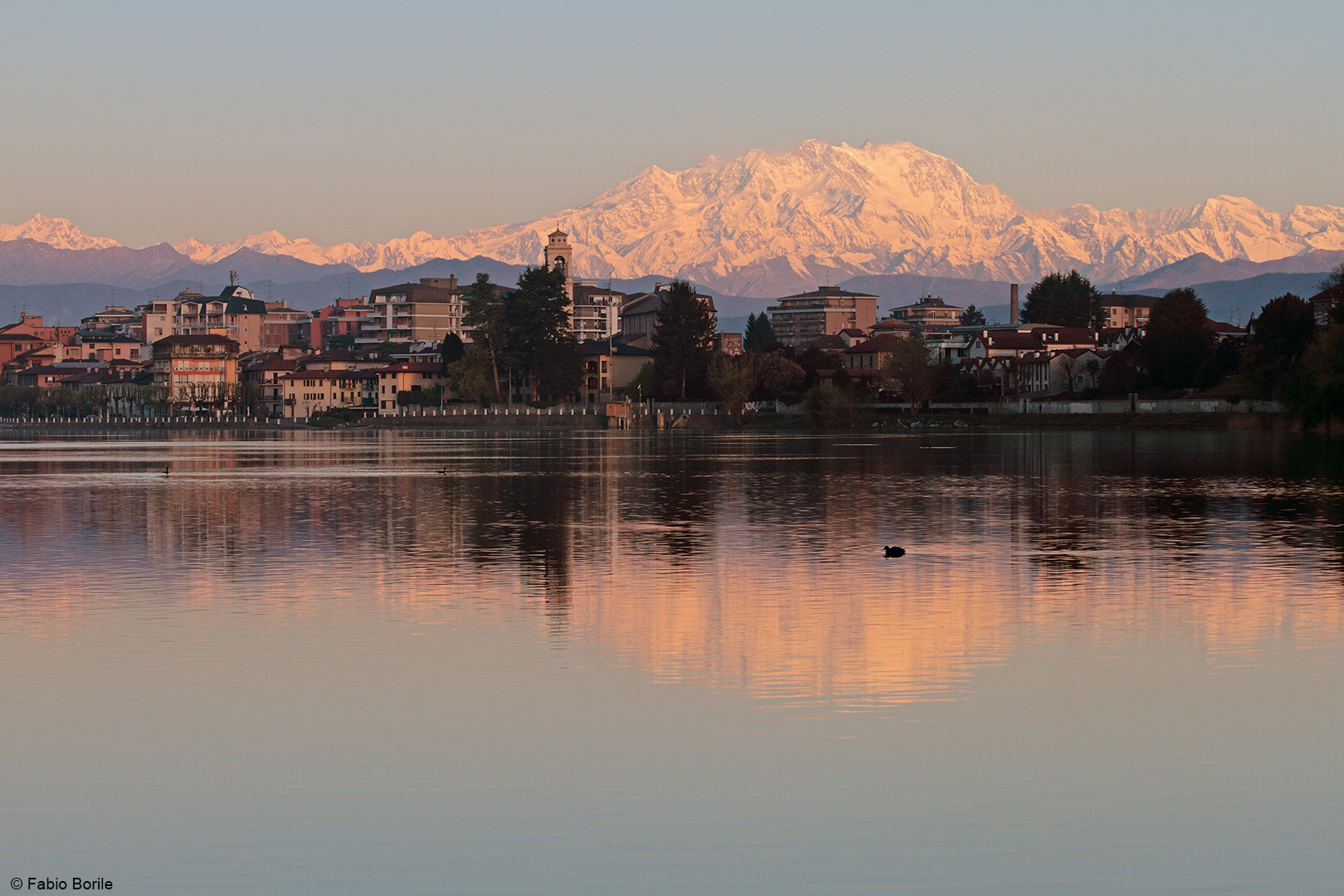Sesto Calende (goes) and Monte Rosa