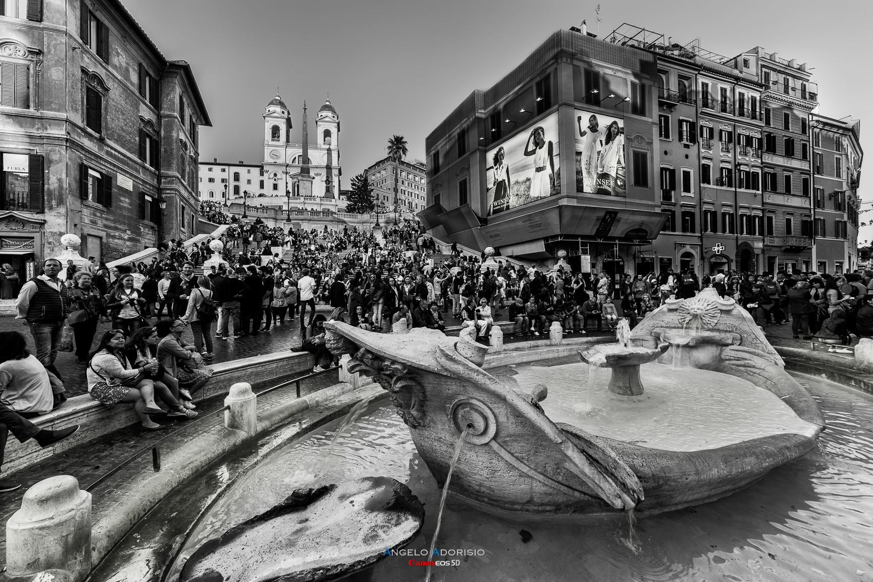 Samyang 14mm f/2.8 UMC Aspherical-Piazza di Spagna