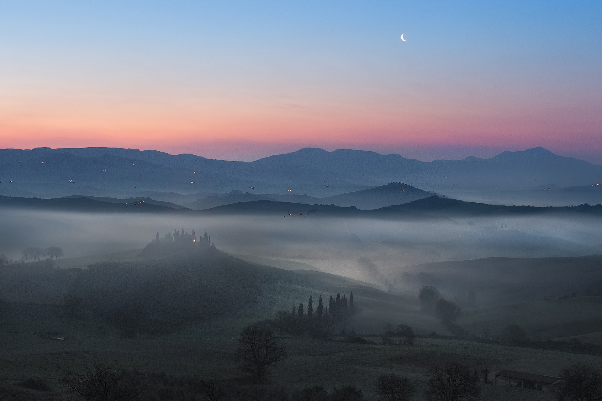 alba val d'Orcia