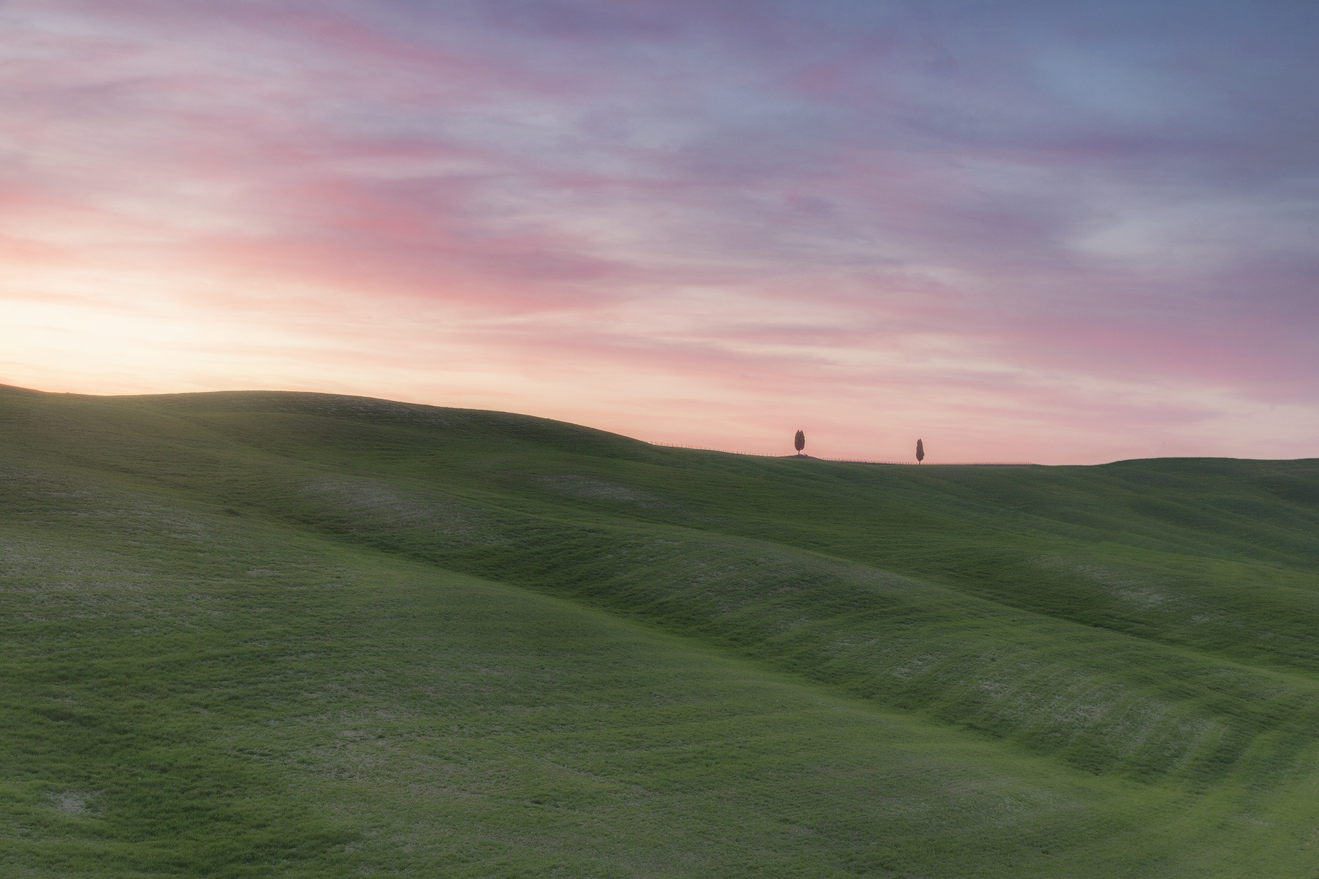 Val d'Orcia-noi 2 soli