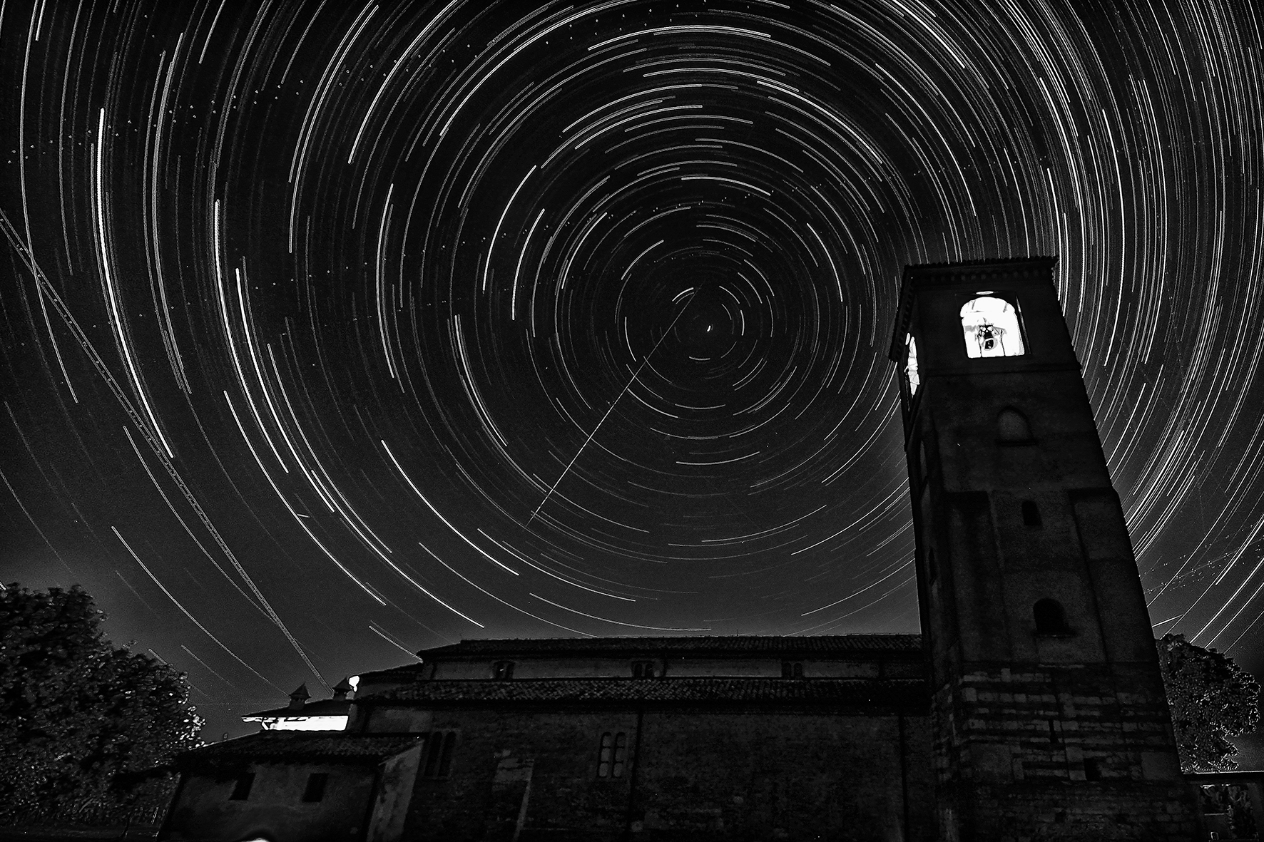 Pieve, I see the stars rotate, and go with them sen me