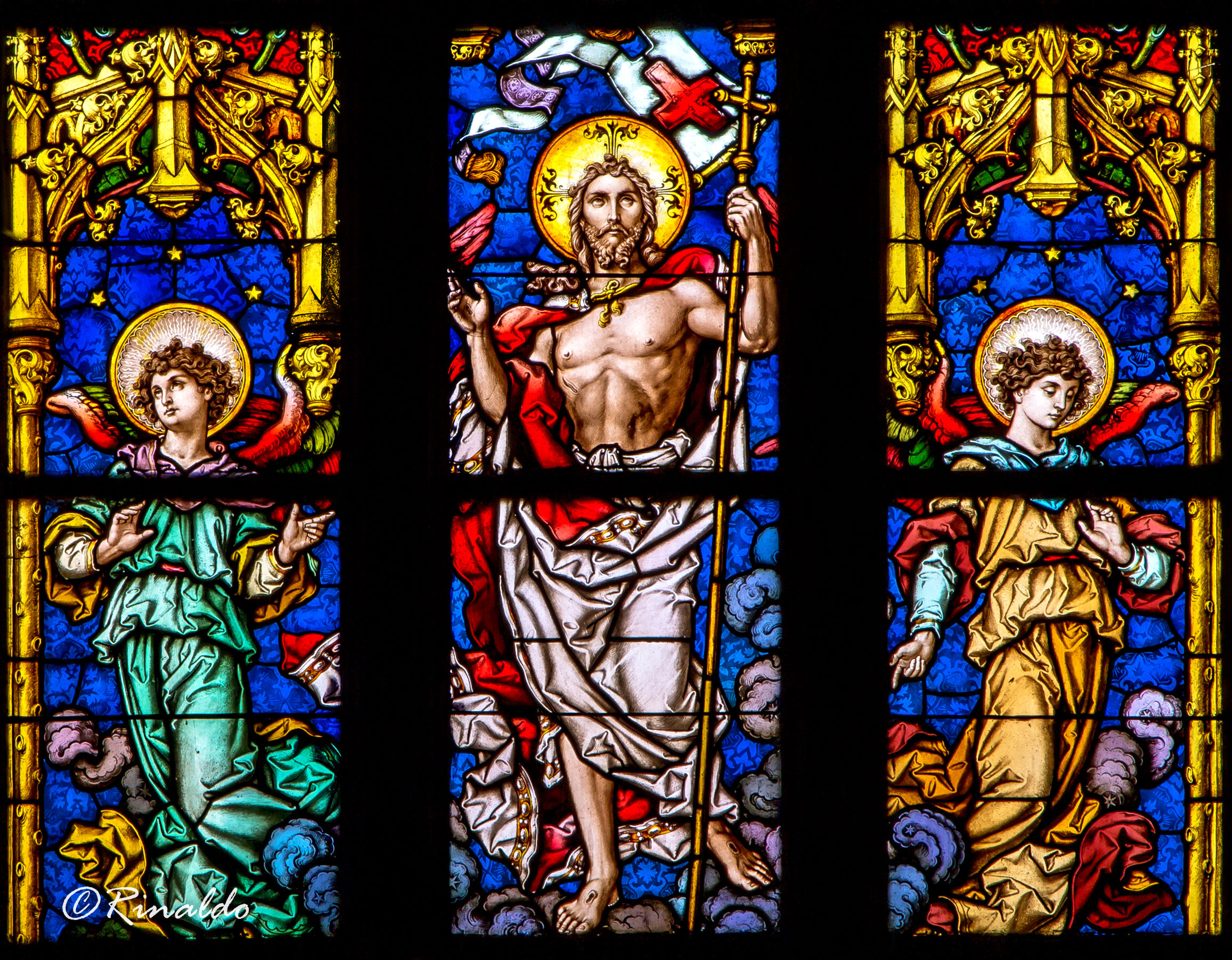 The window of a time that was. The resurrection of Jesus.