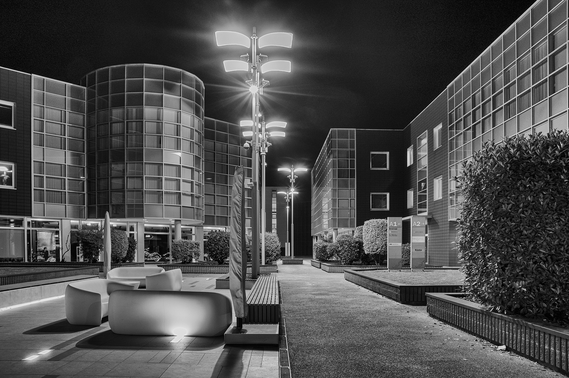 city ??of the future B / W