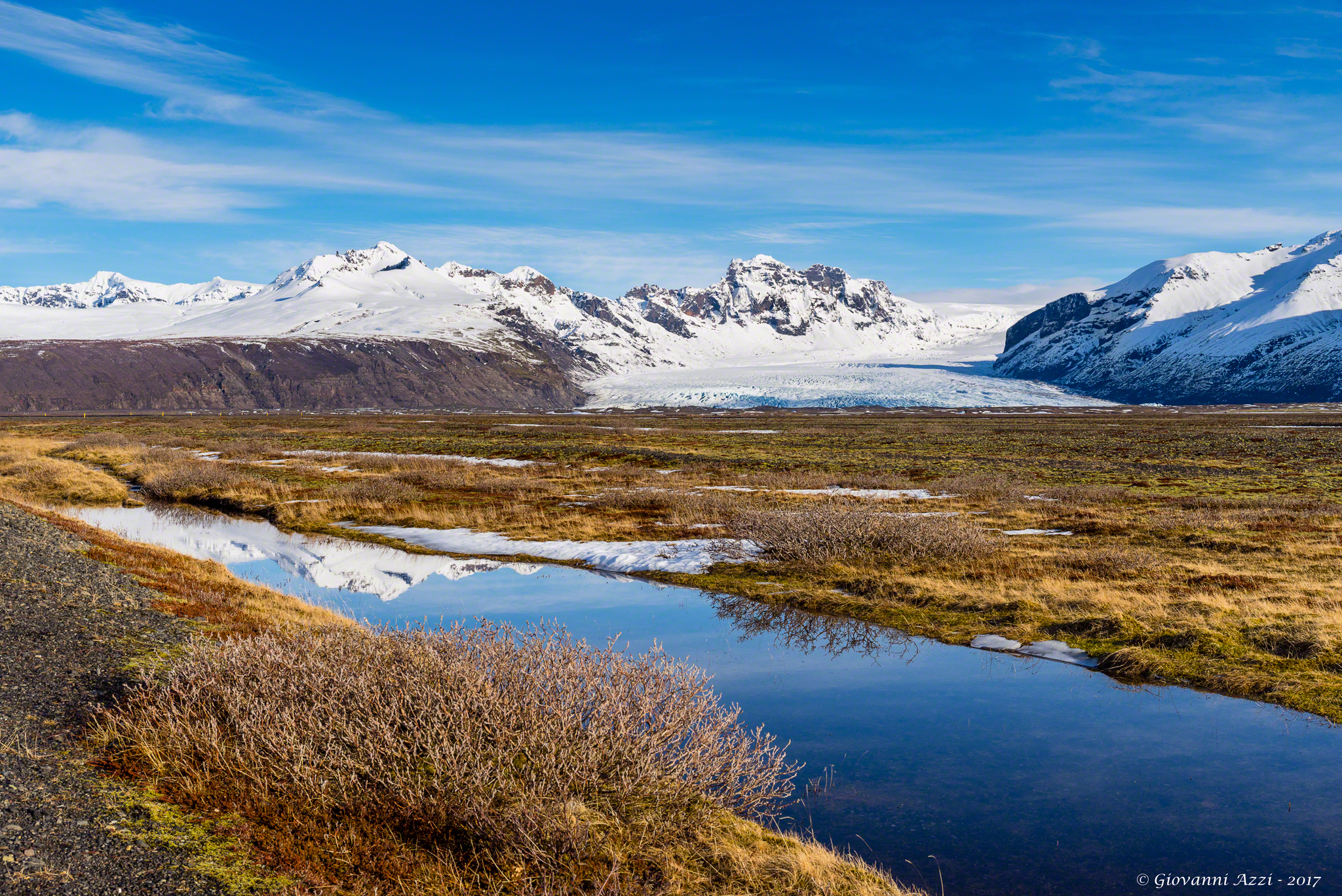Vista sul ghiacciaio