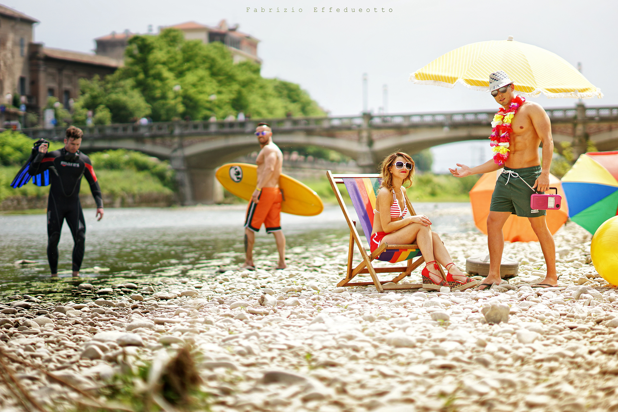 The warm California sun ... in Parma