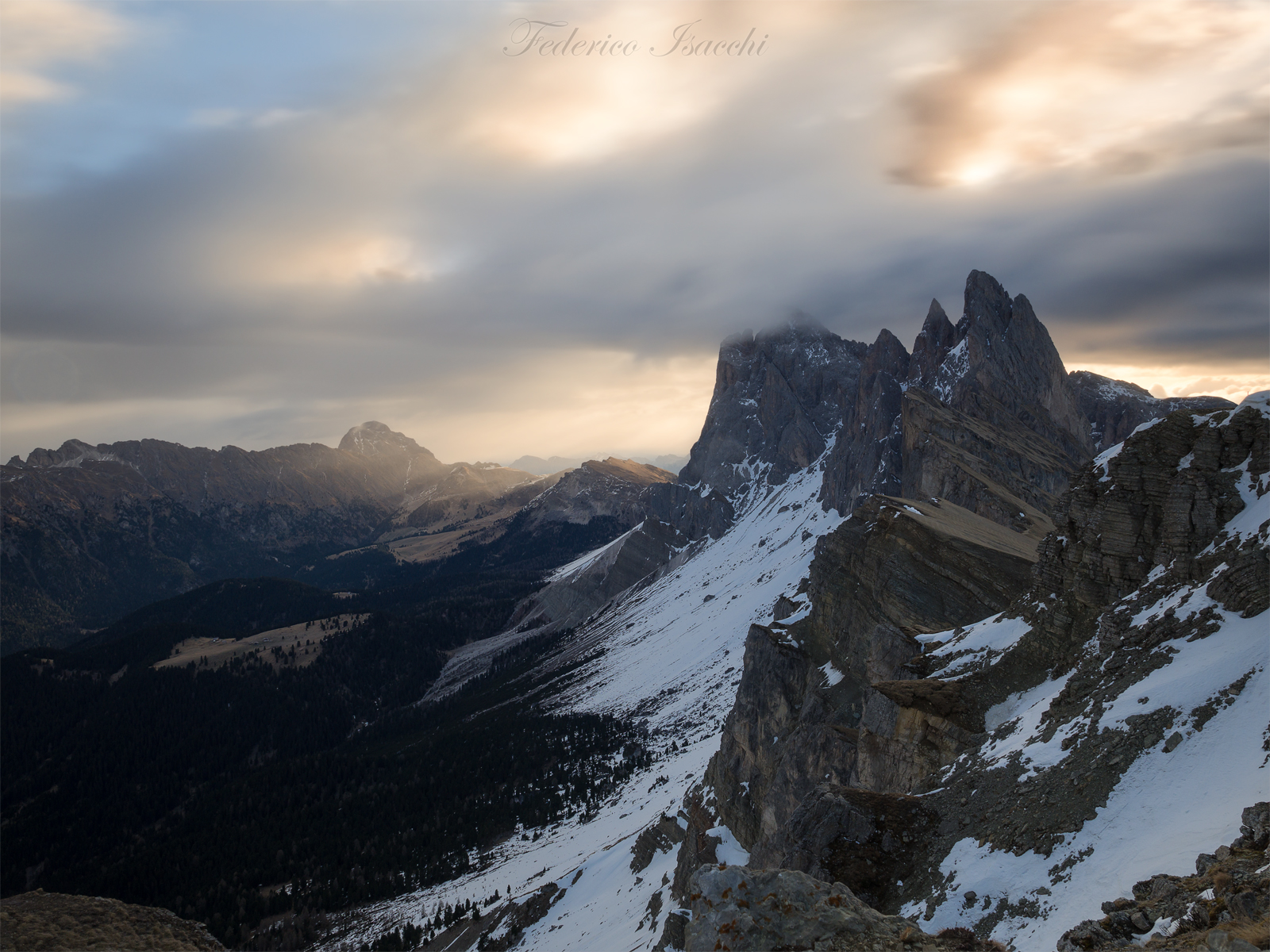 Seceda sunrise
