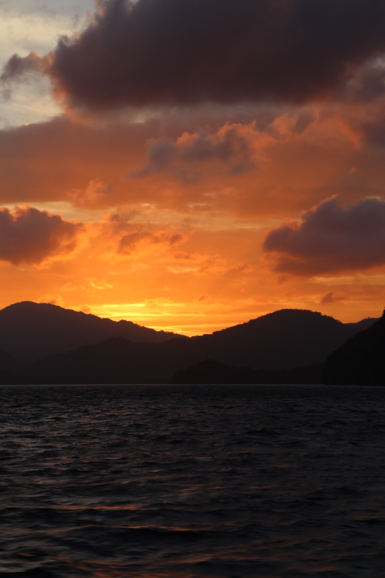 Sunrise at El Nido, The Philippines