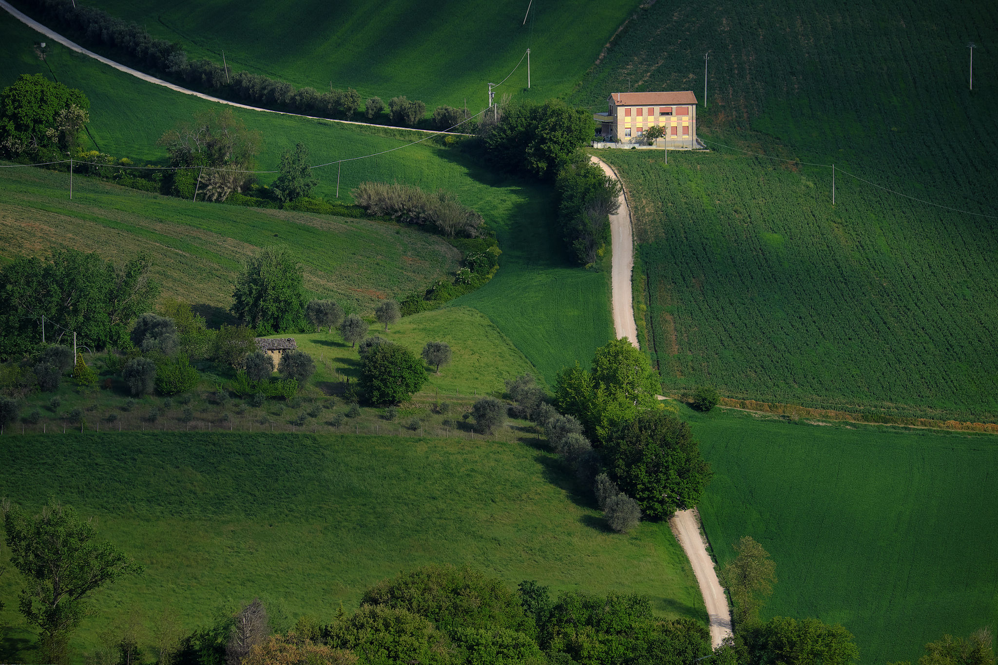 la casa in via Gluck