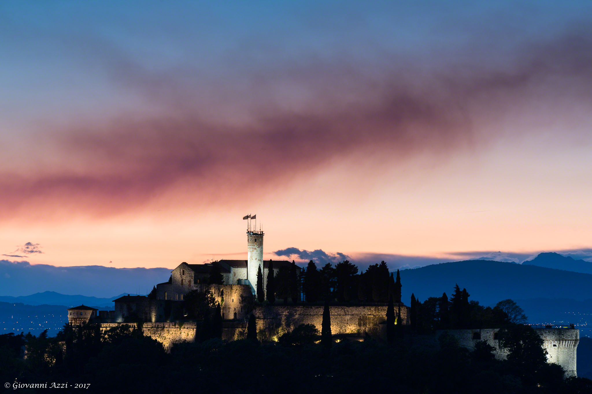 Sera di Pasqua in castello