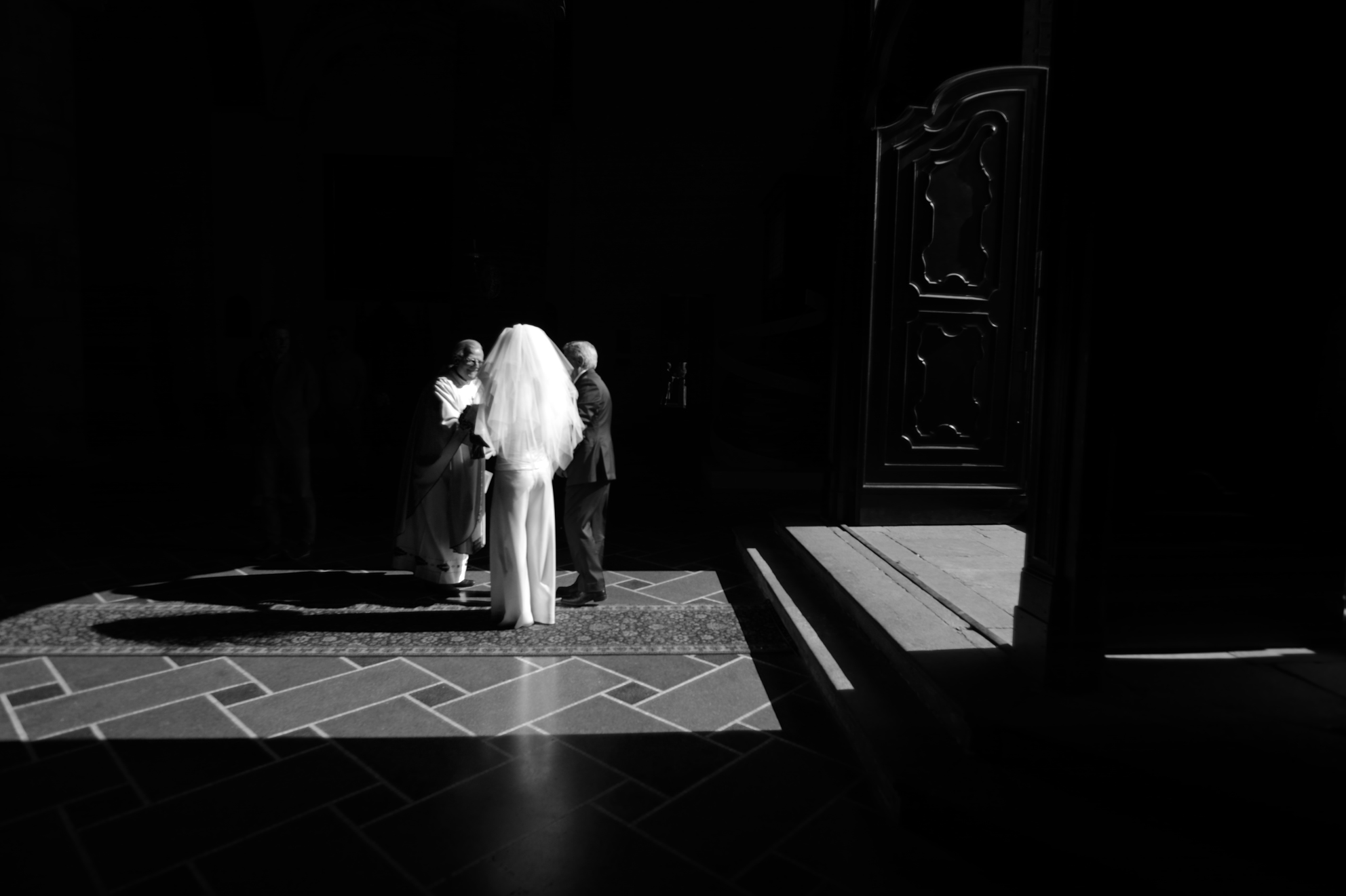 e' arrivata la sposa