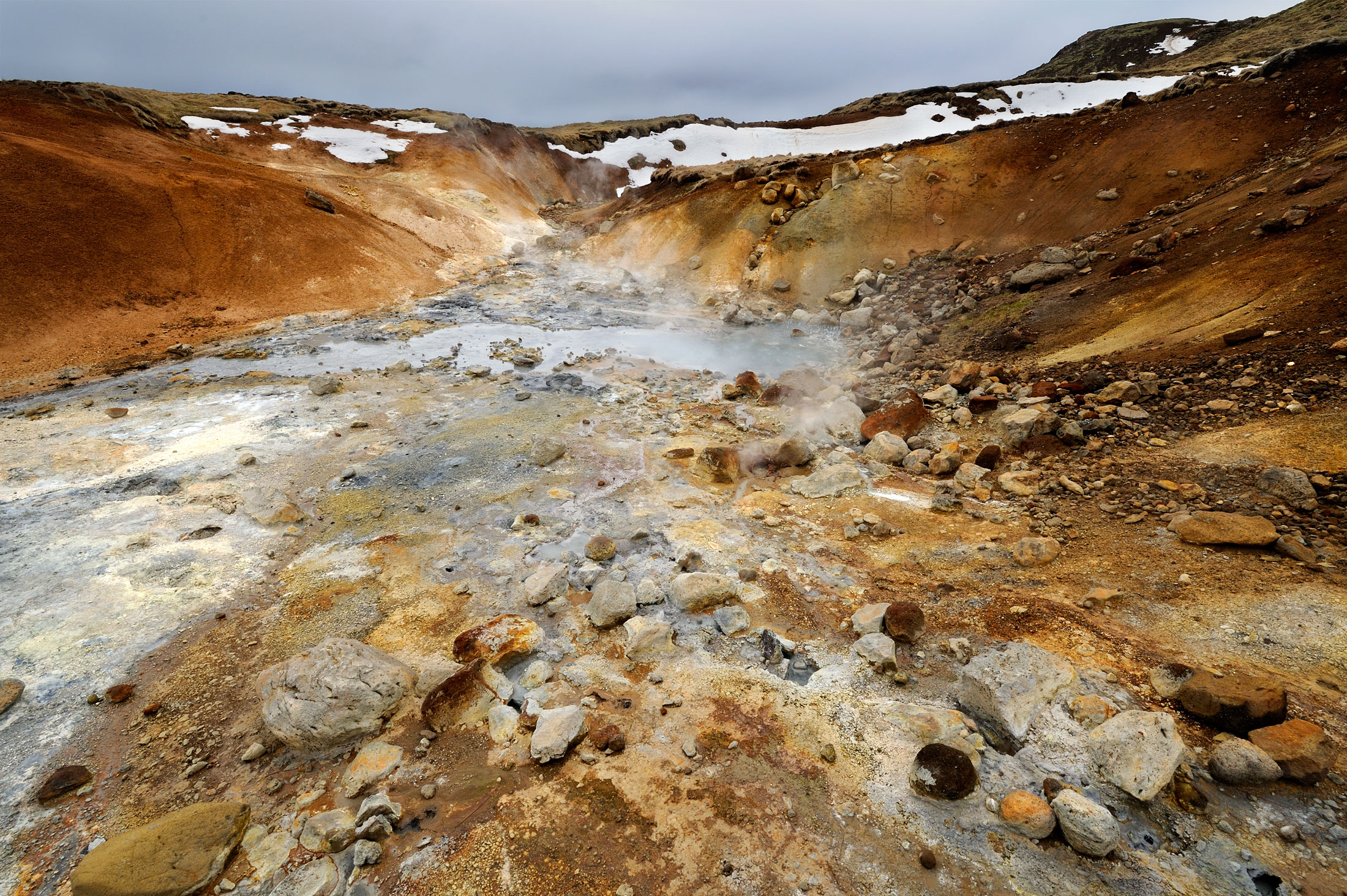 Geothermal Area Krisuvik