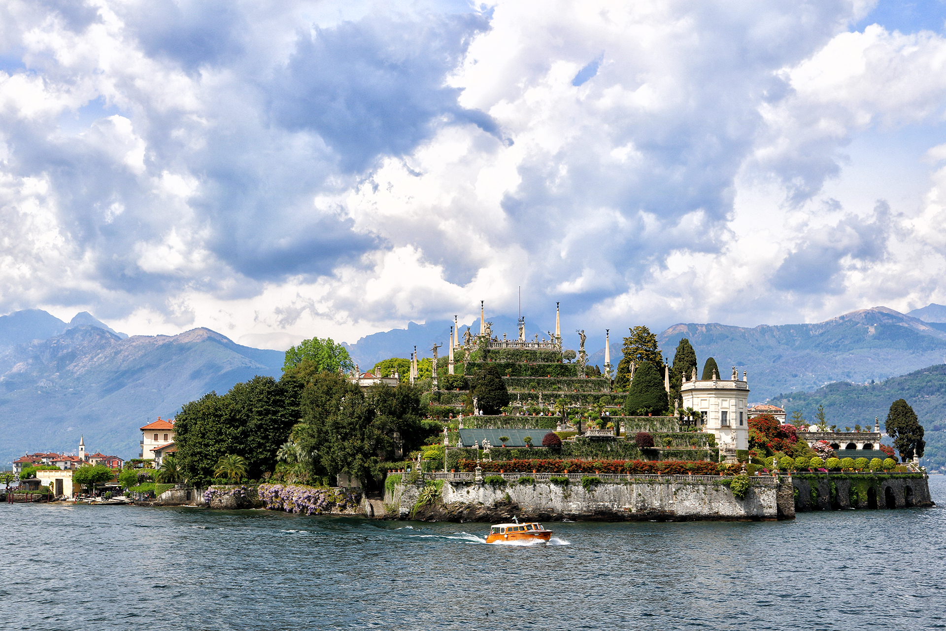 Lago Maggiore: verso l'Isola Bella...