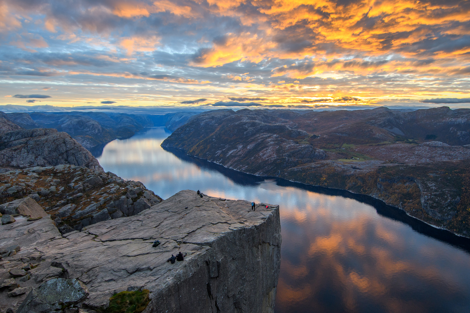 Prekestolen al mattino