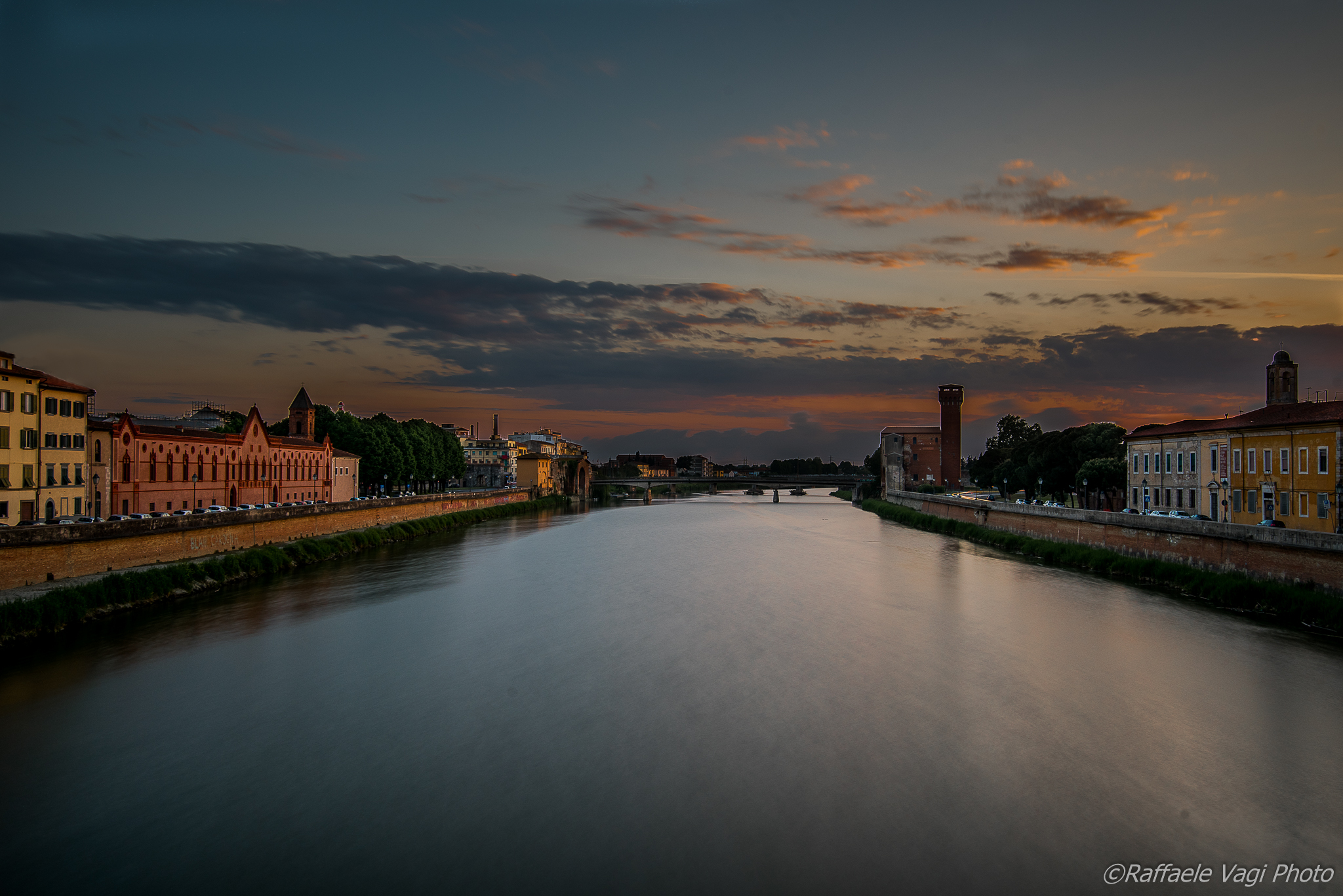 Verso Il Mare - Pisa Sunset