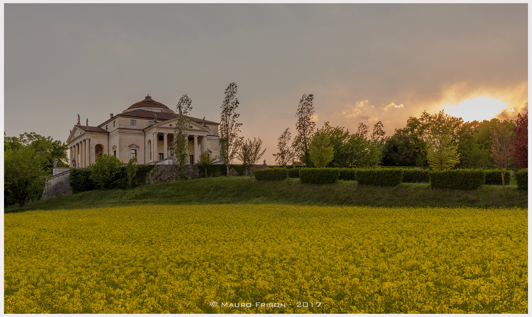 Sunset at the Rotonda