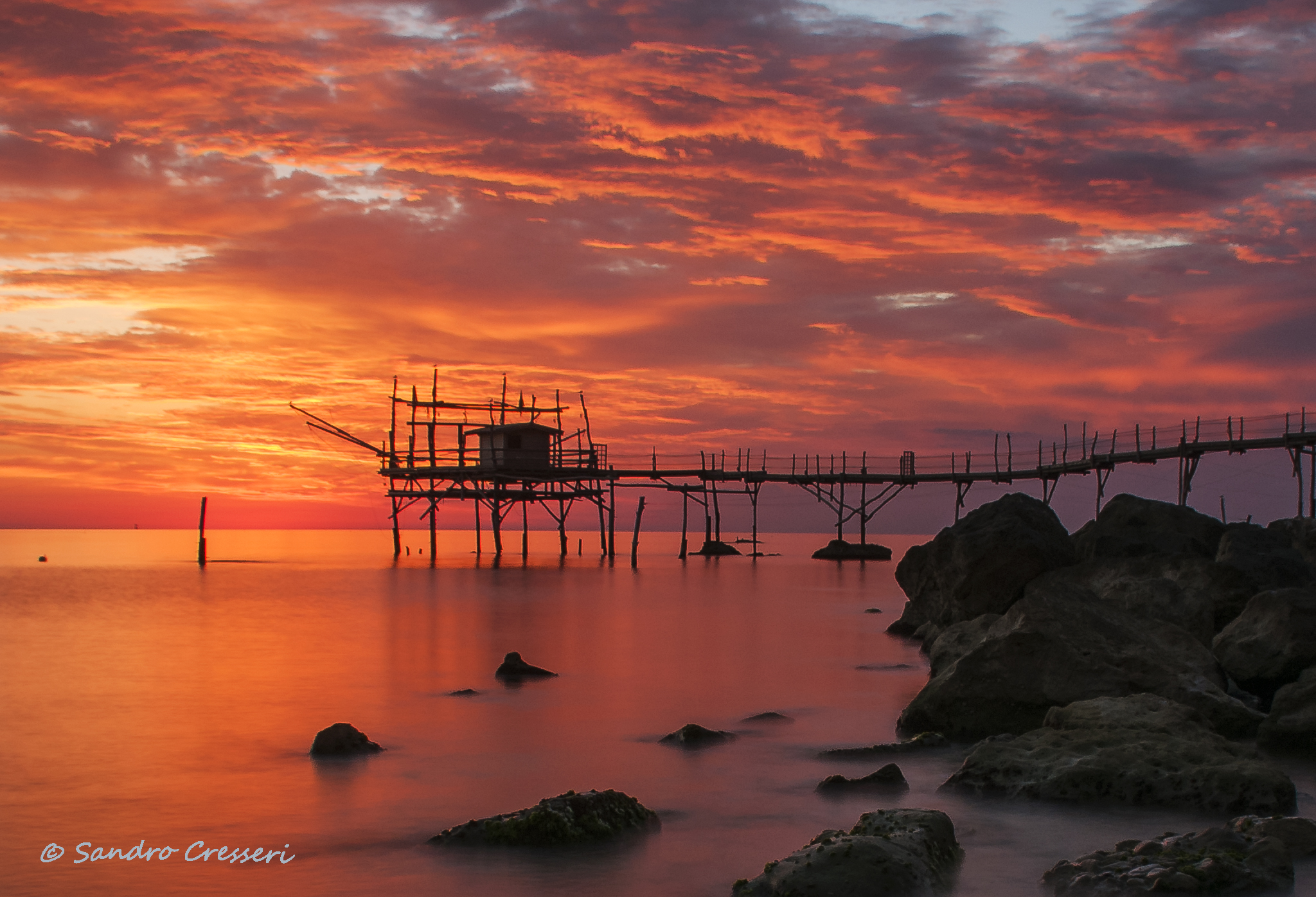 Trabocco infuocato