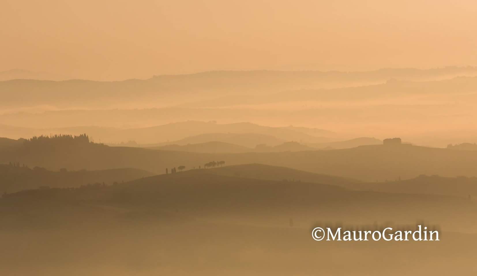 Sunrise in Val d'Orcia