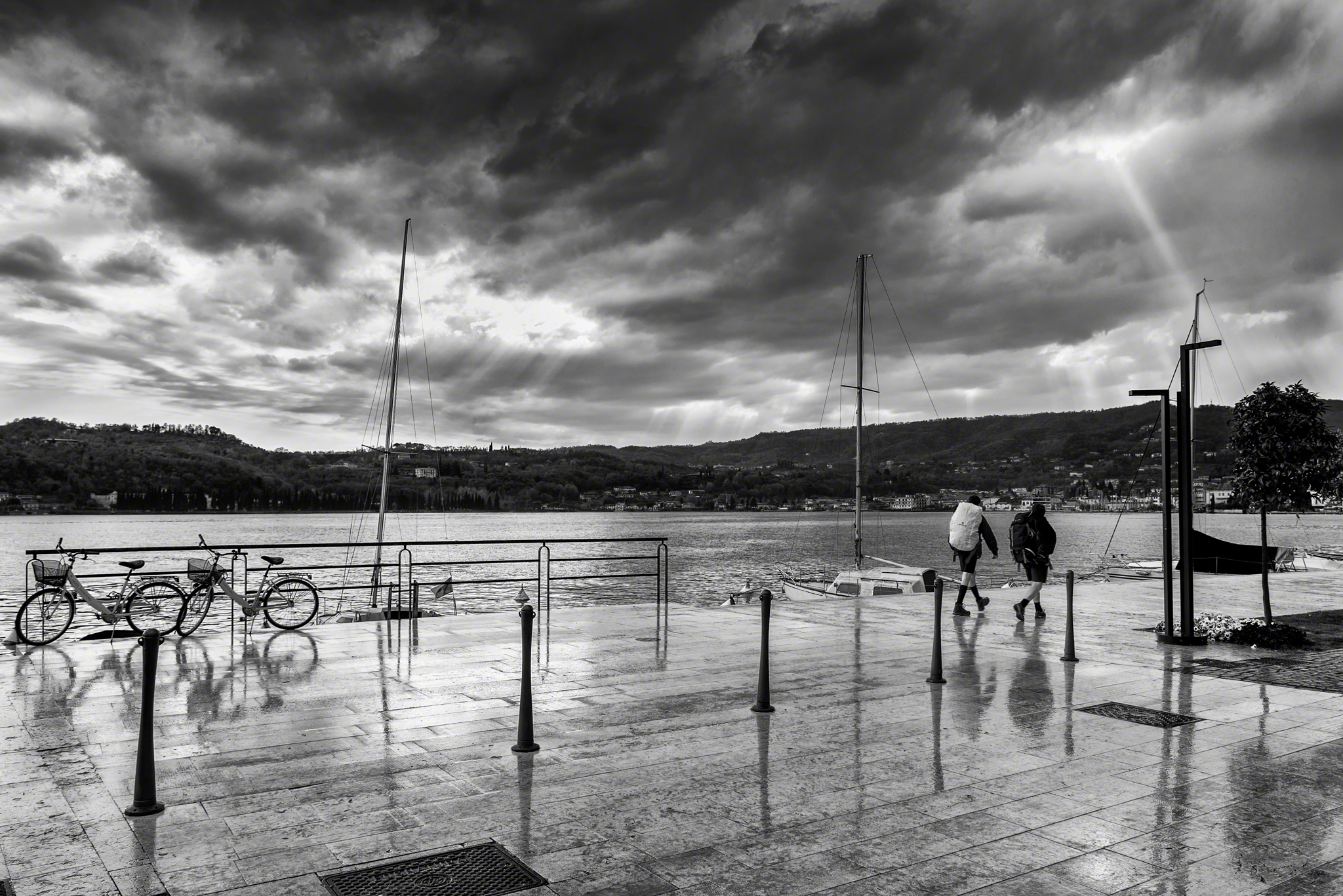 Passeggiando dopo il temporale