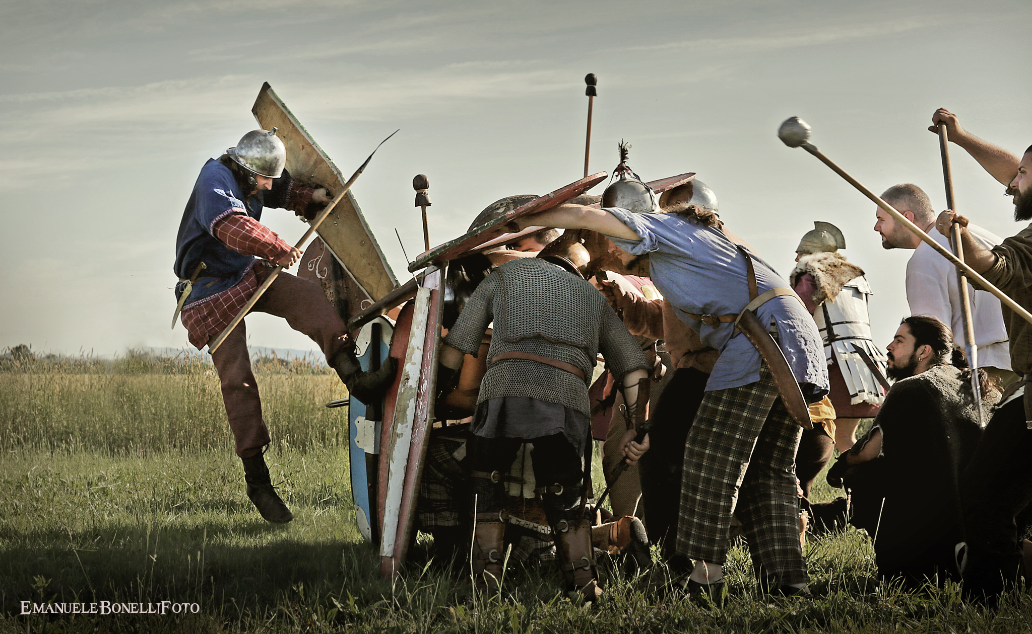 Courage against turtle