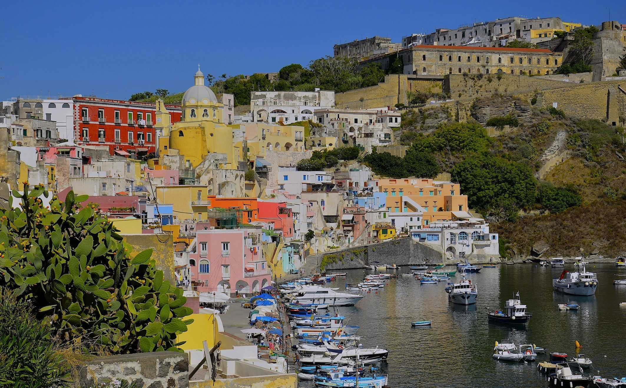The "Coricella" island of Procida