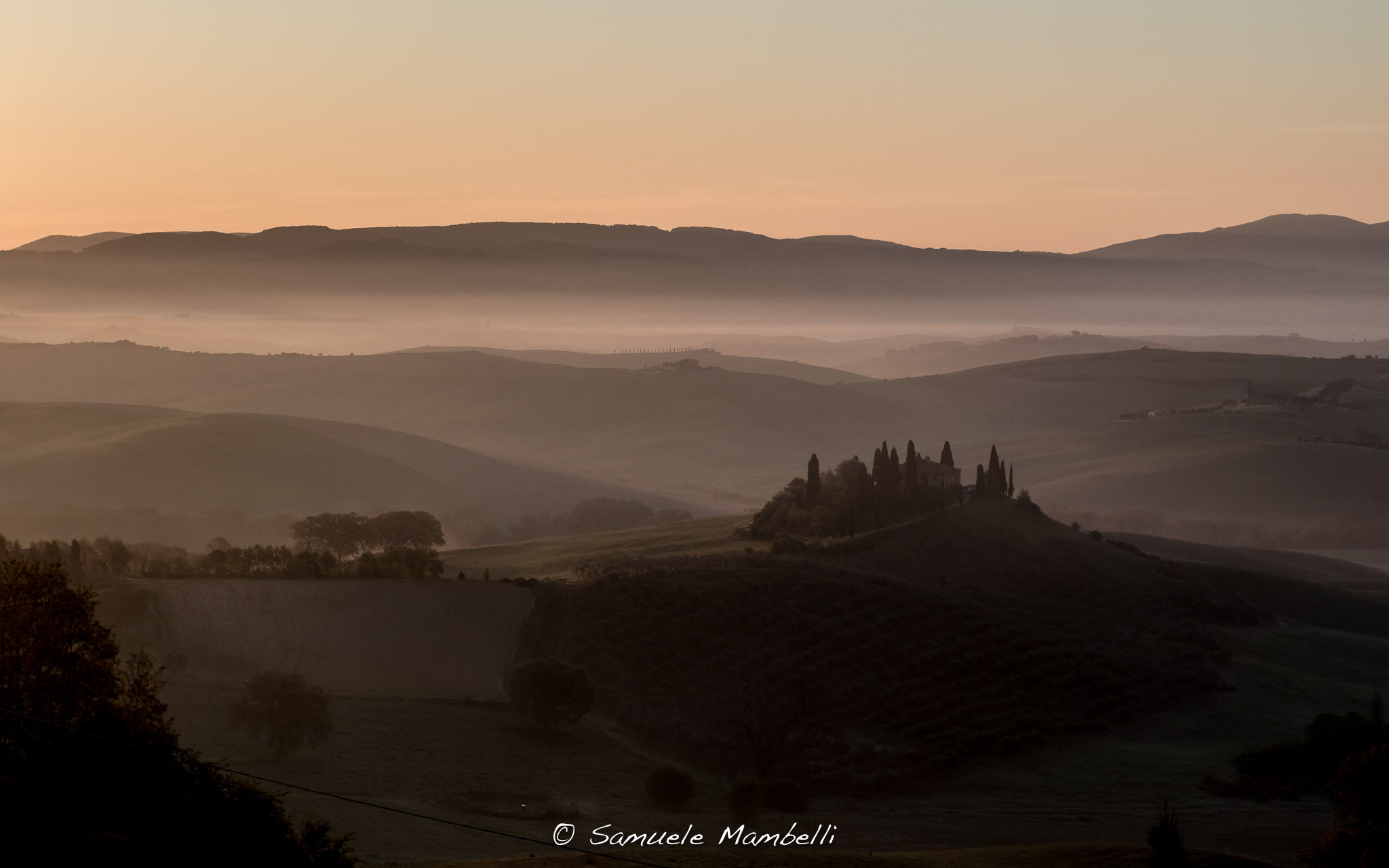 il sole bacia la vallata