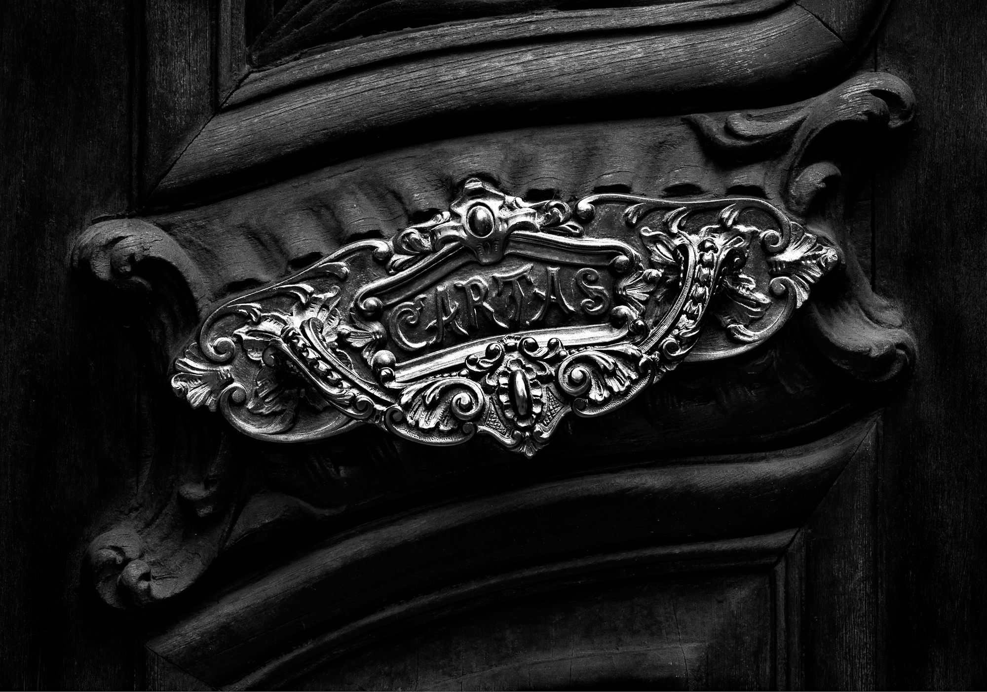 Bronze Letters in San Telmo