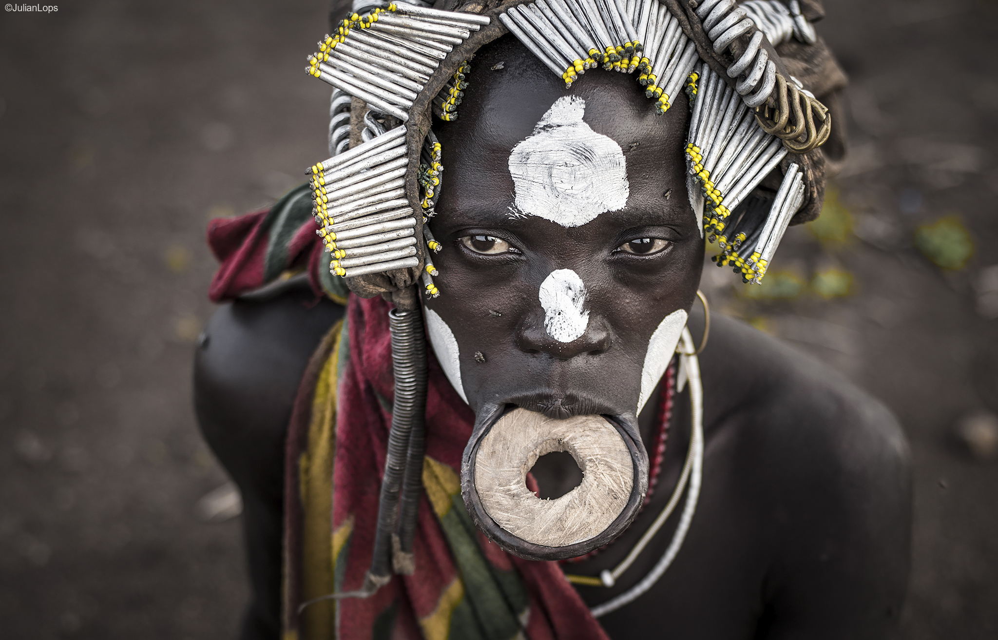 Woman of the tribe Mursi
