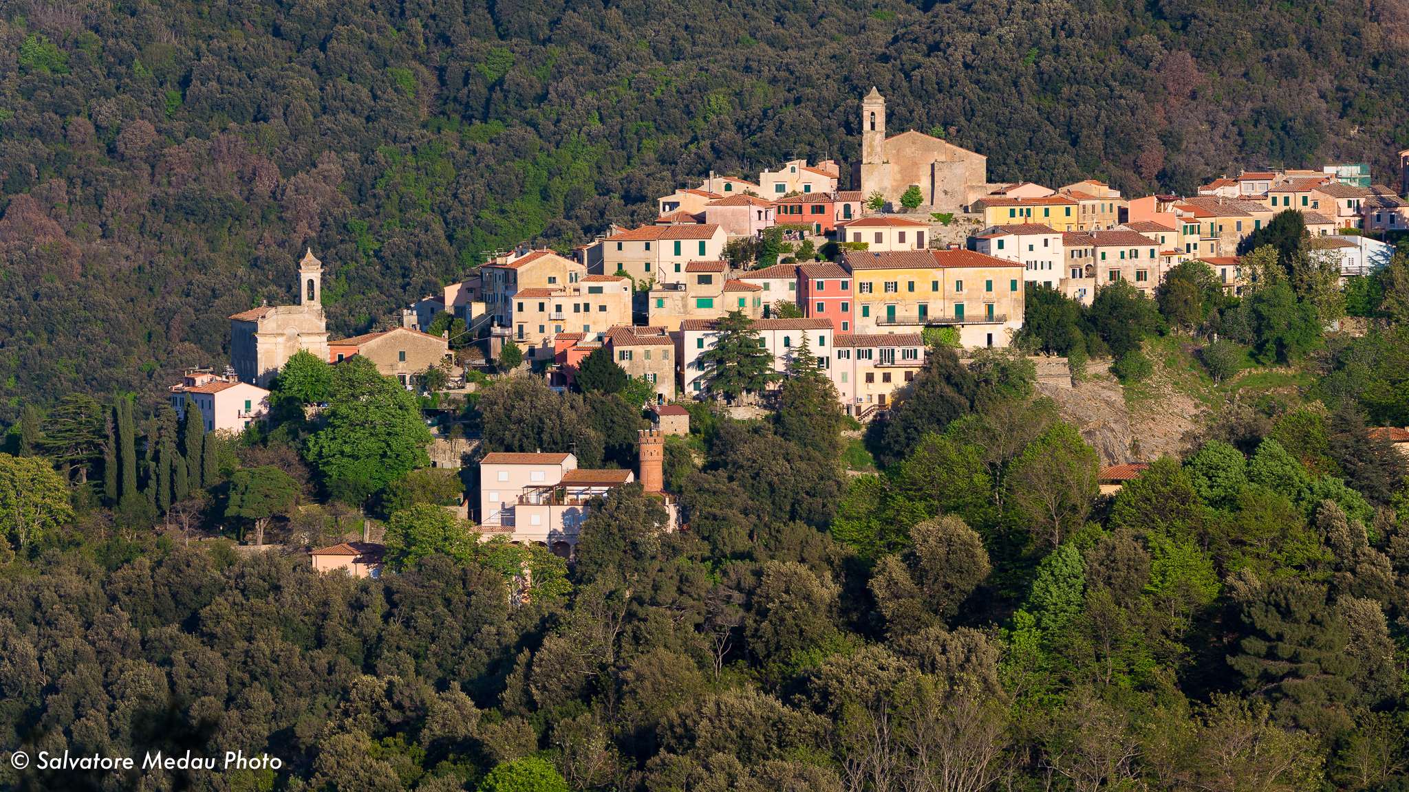 Poggio, frazione del comune di Marciana.