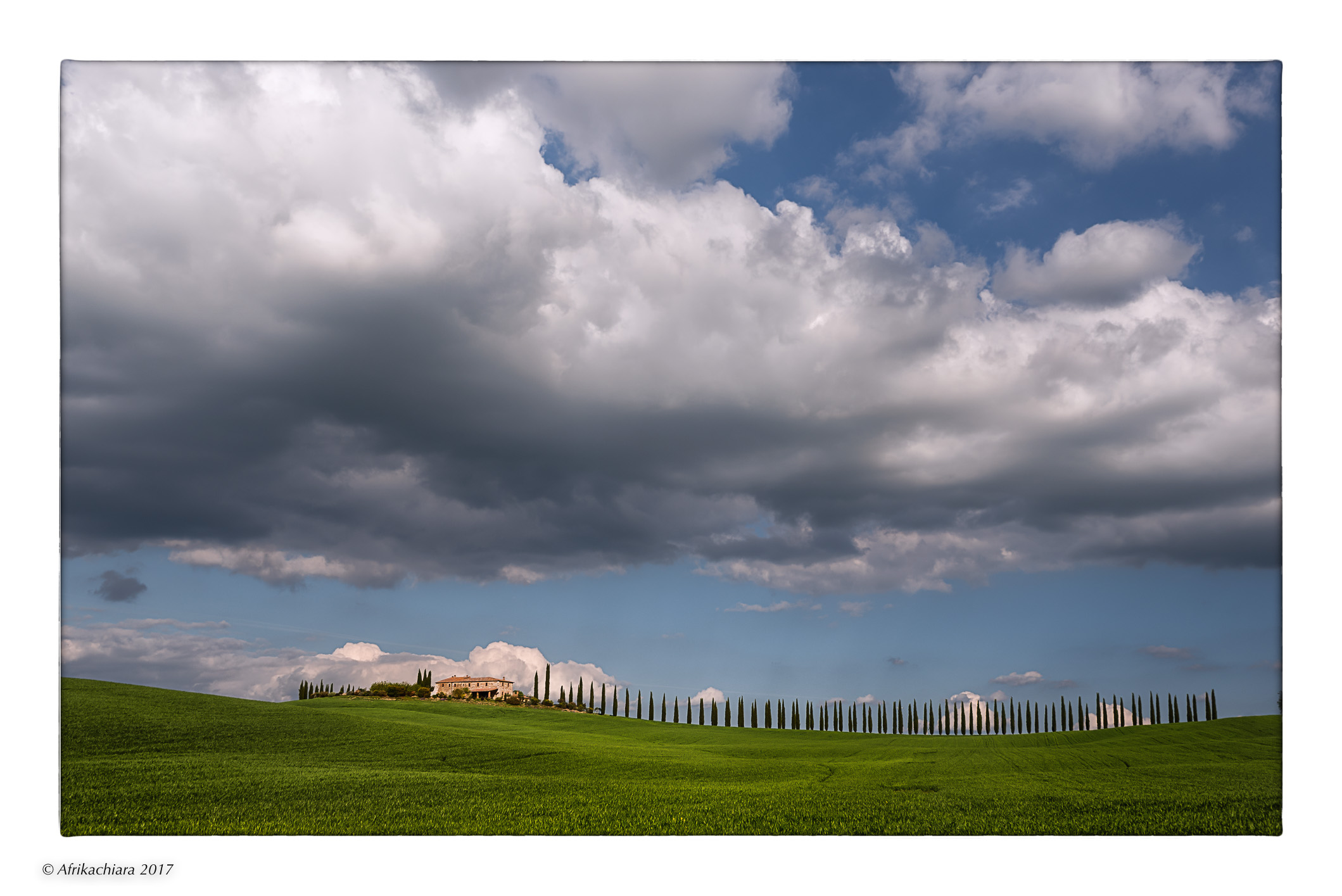 Adorably the Val d'Orcia ...