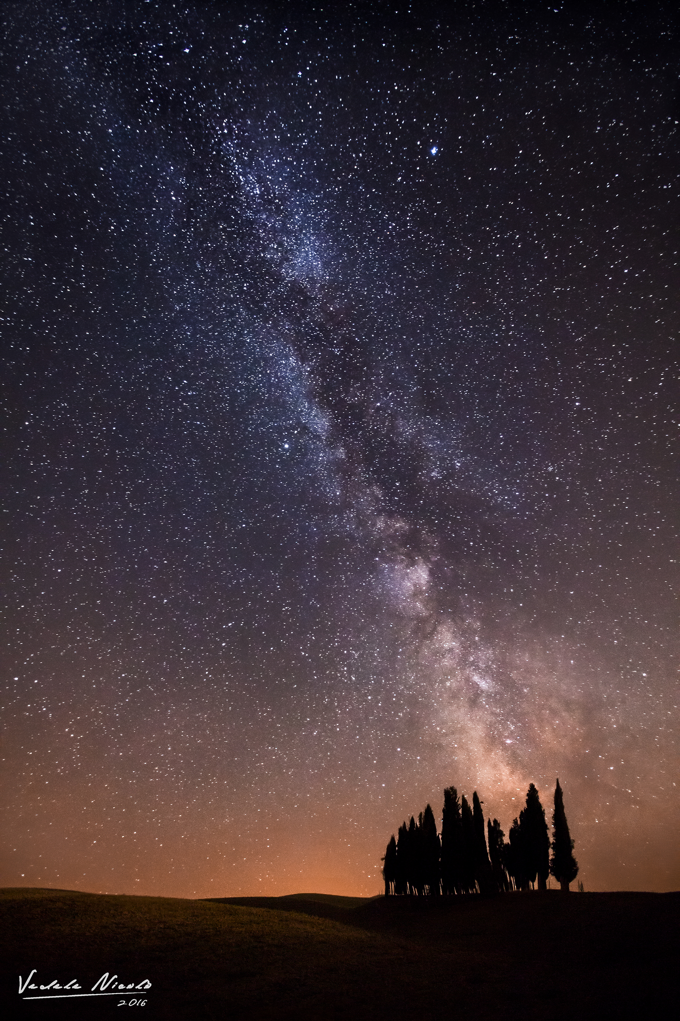 Milky Way al Cipresseto