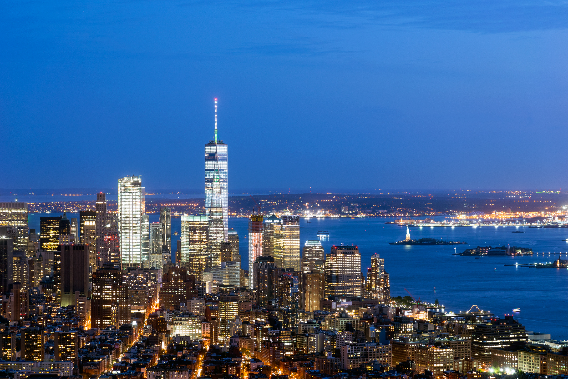 Downtown Manhattan from the Empire State Building