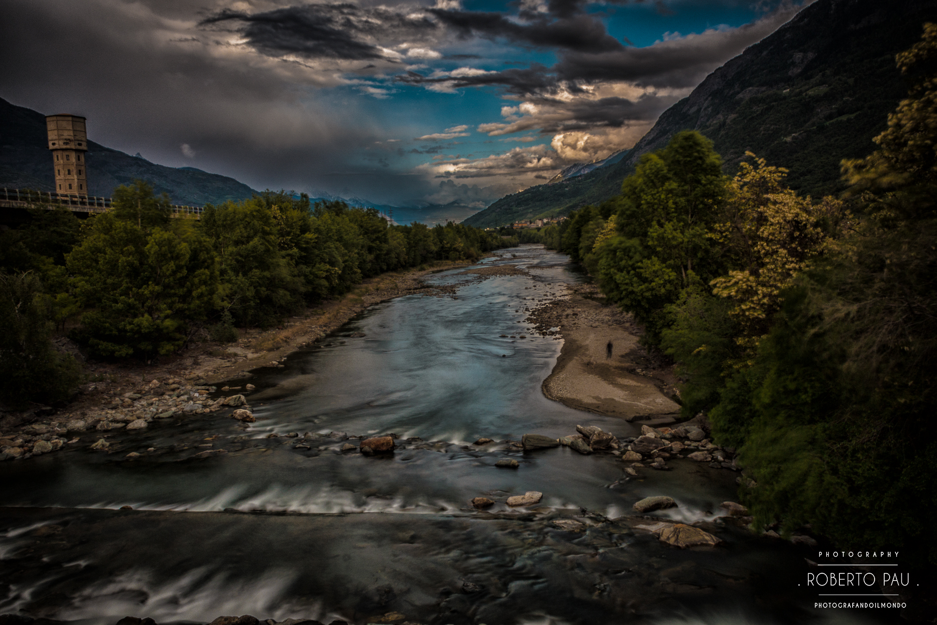 From the Dora Baltea River to Pollein with various dynamics