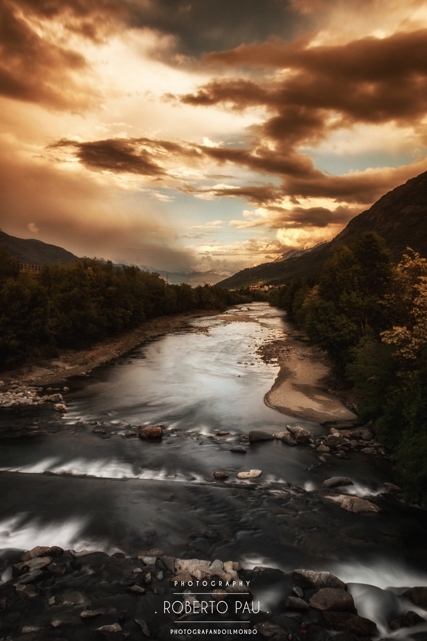 From the Dora Baltea River to Pollein with various dynamics