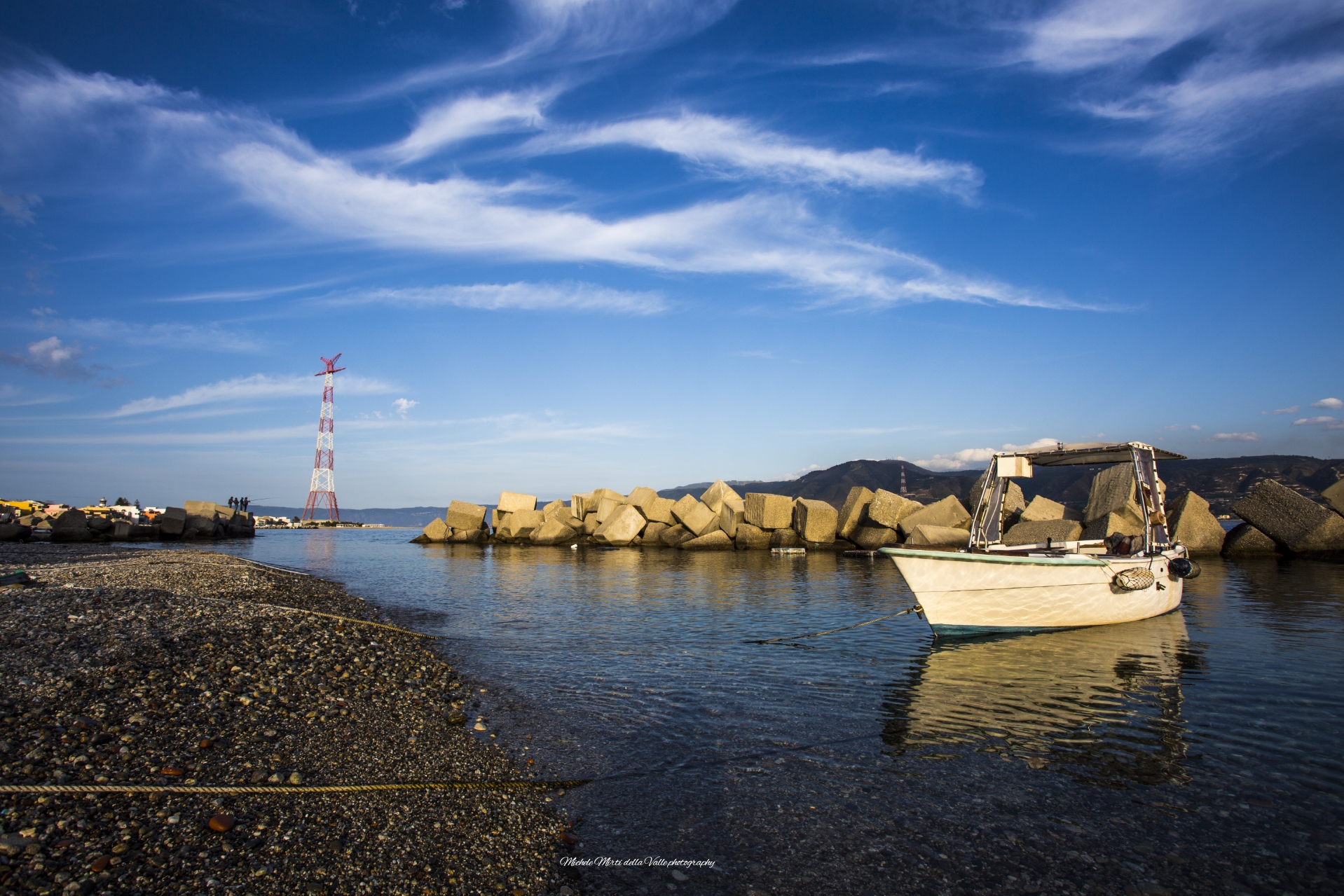 Painted in the sky, reflected in the sea