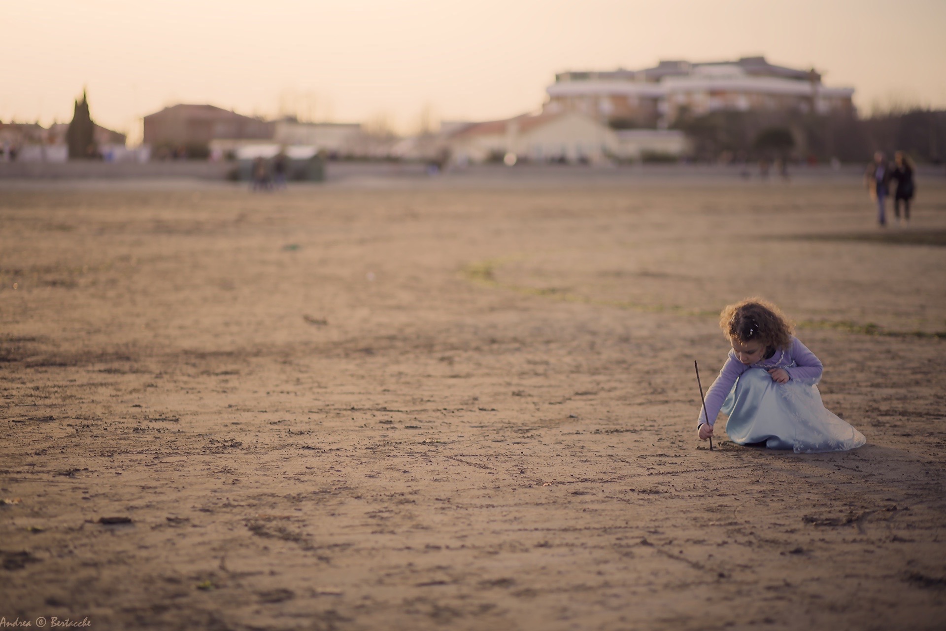 Principessa nella spiaggia