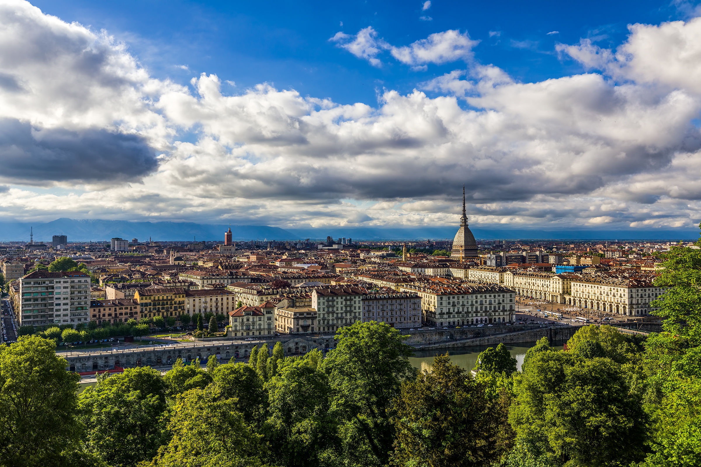 Turin from Monte dei Cappuccini