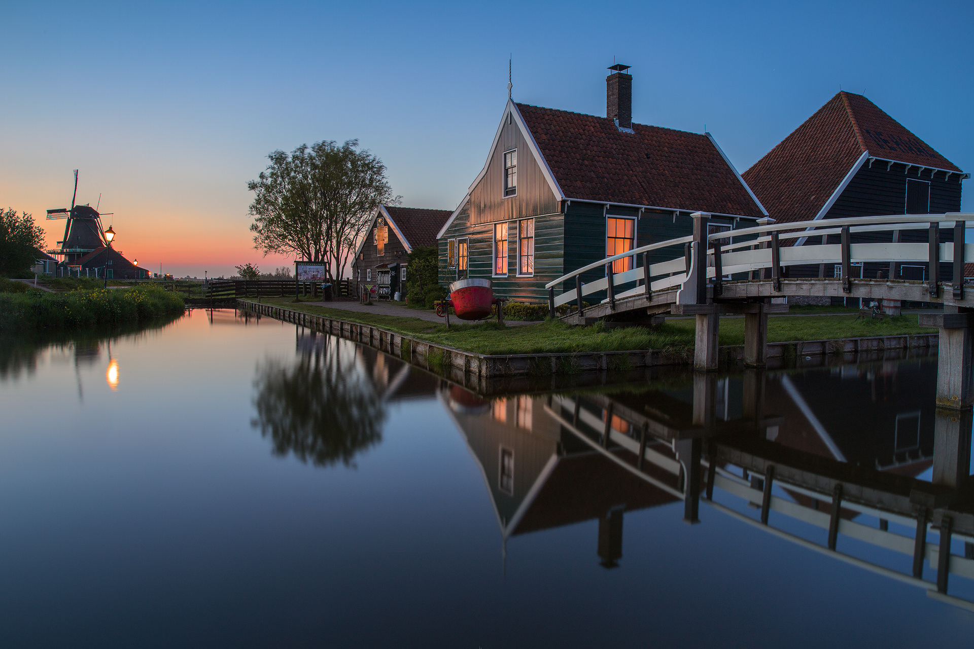 The small village of Zaanse Schans