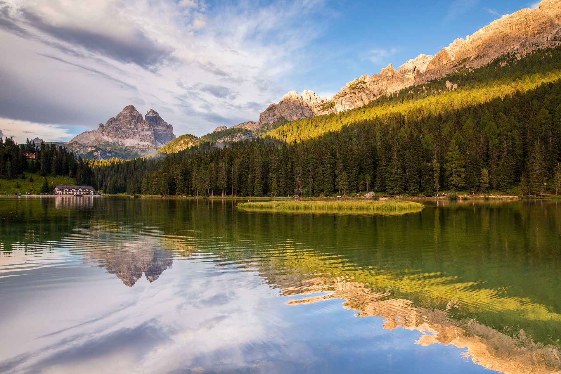 Three peaks of Lavaredo