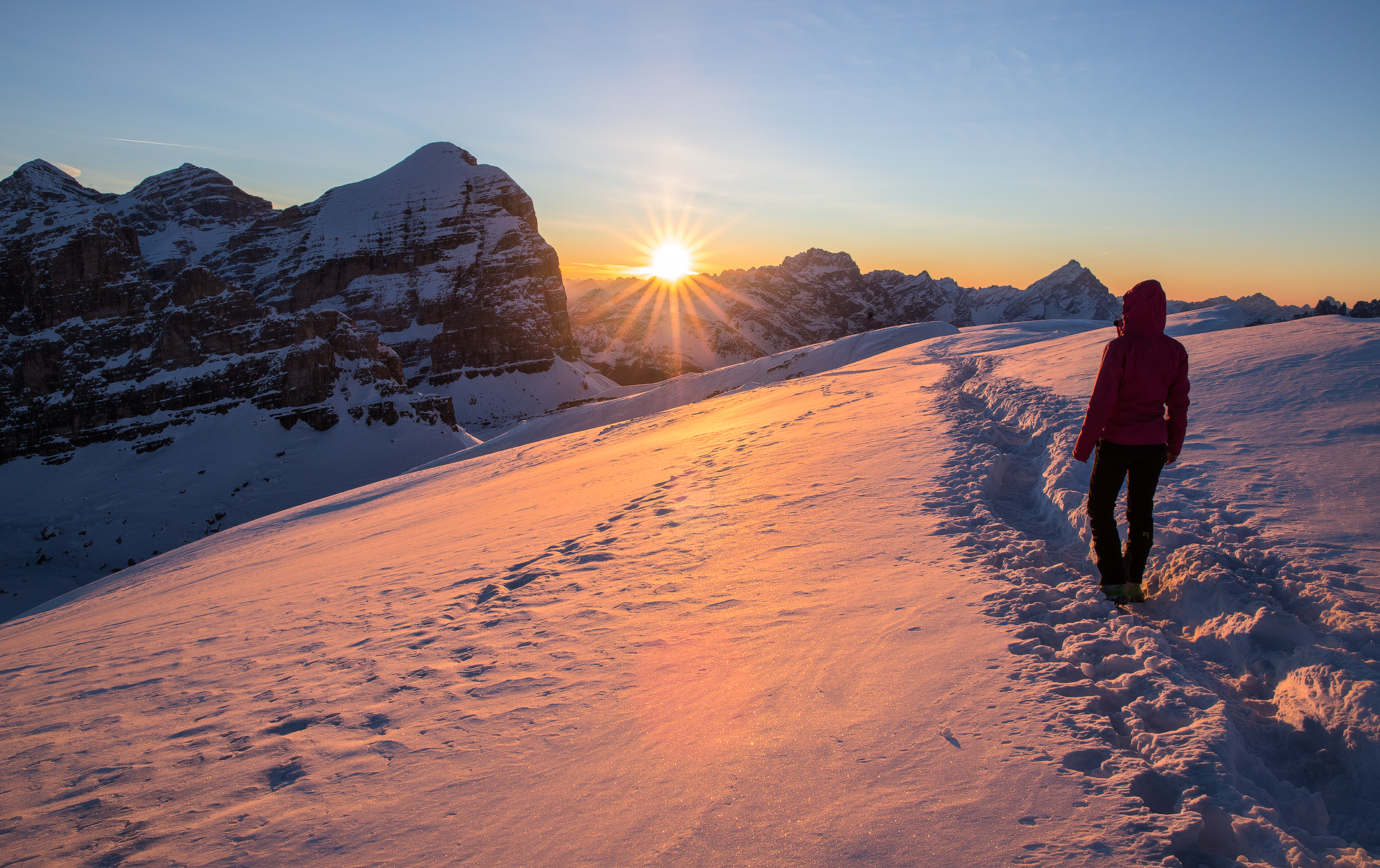 The colors of sunrise