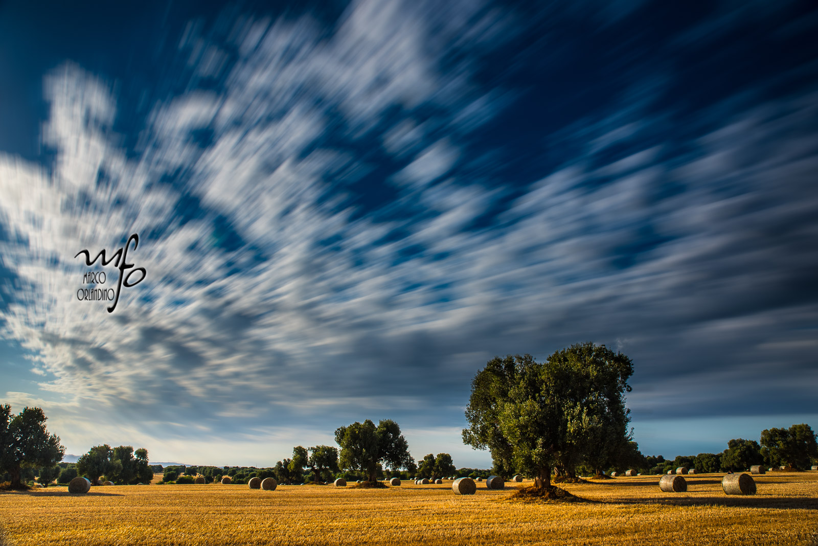 the slow move of the time