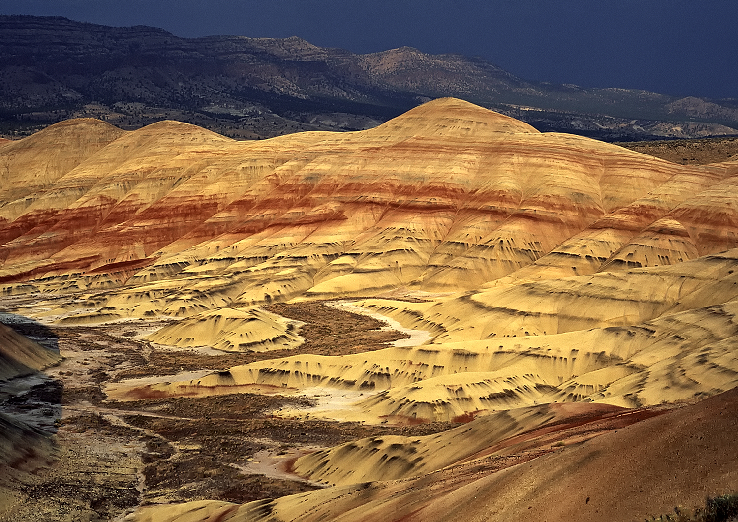 Hills painted oregon