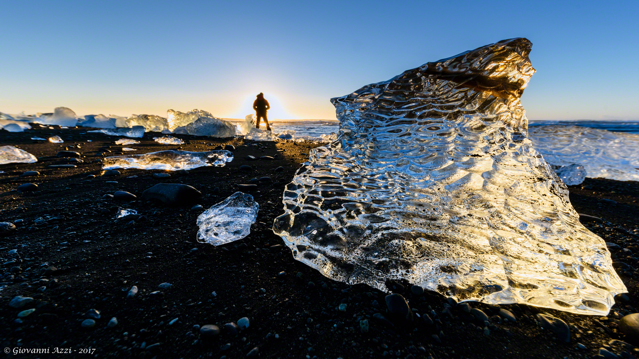 The ice and the photographer