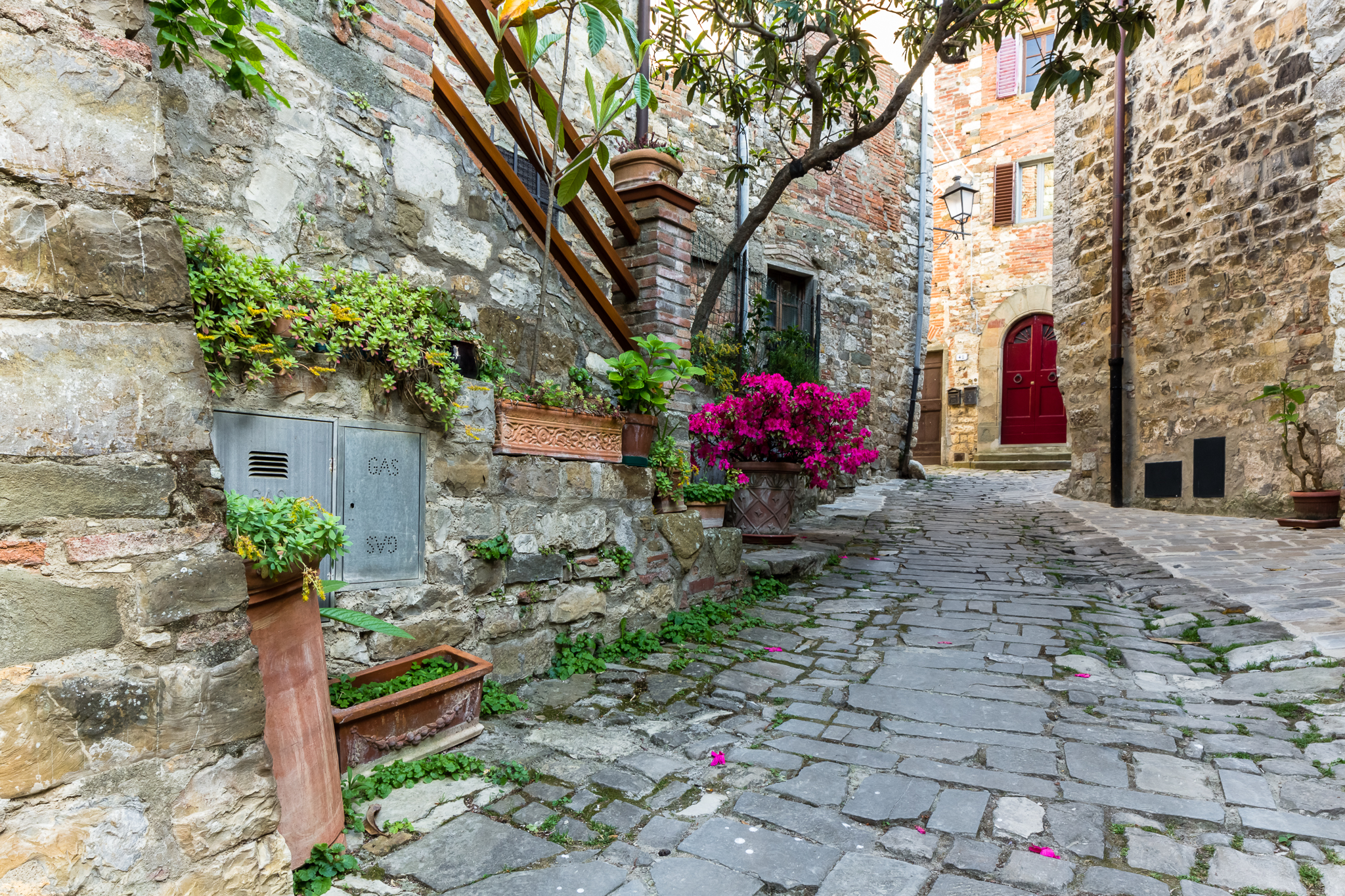 The streets of Montefioralle