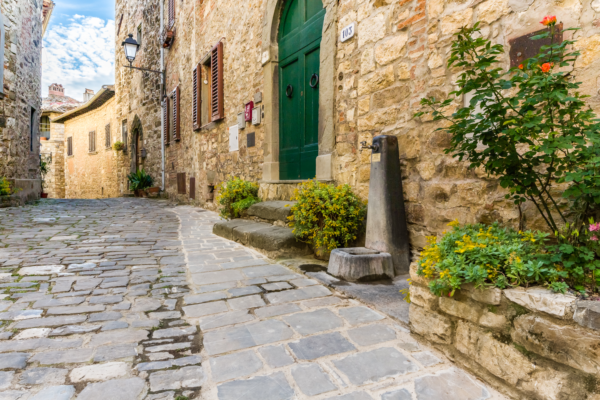 The streets of Montefioralle