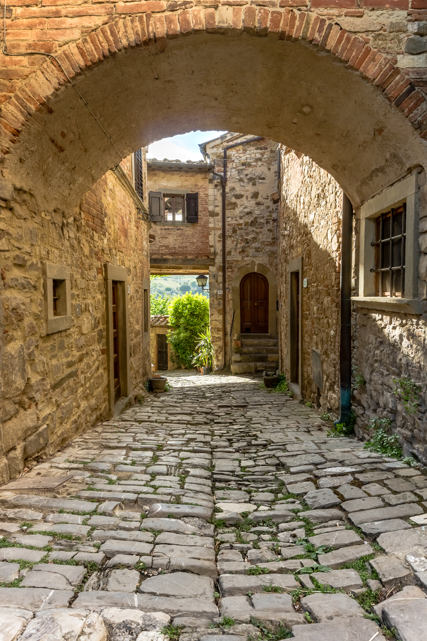 The streets of Montefioralle