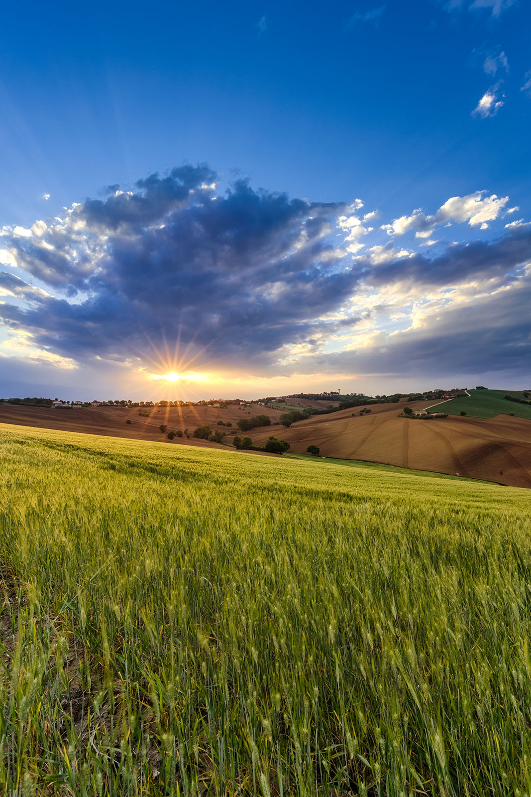 Tramonto vicino casa