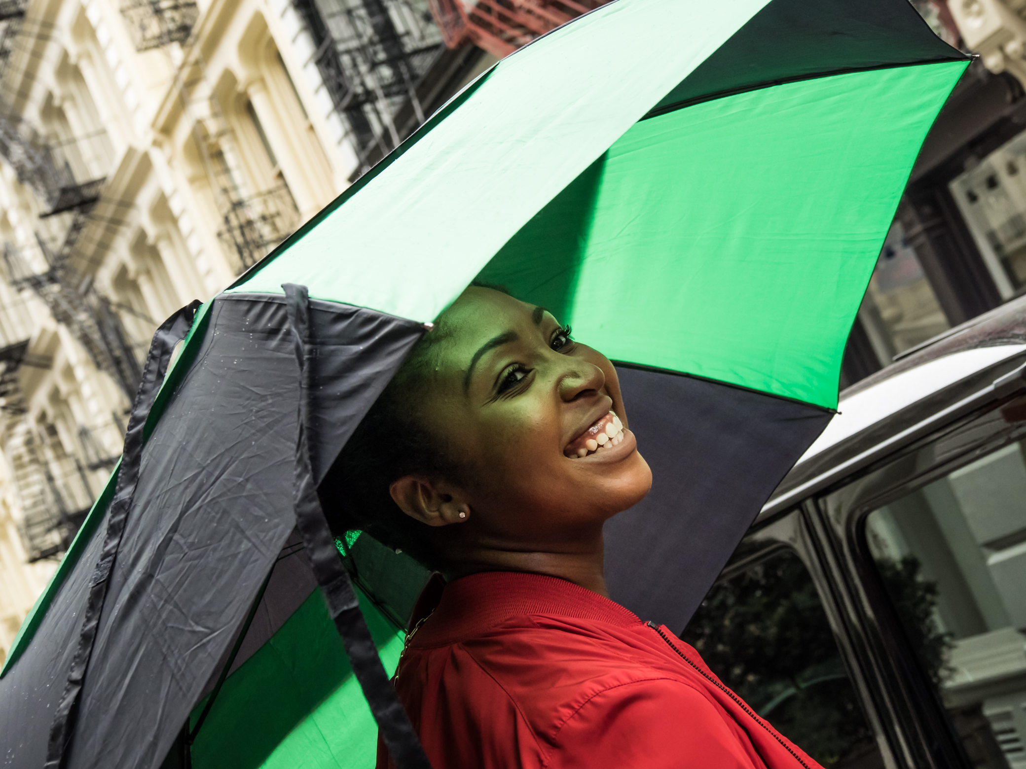 NY under the rain Soho