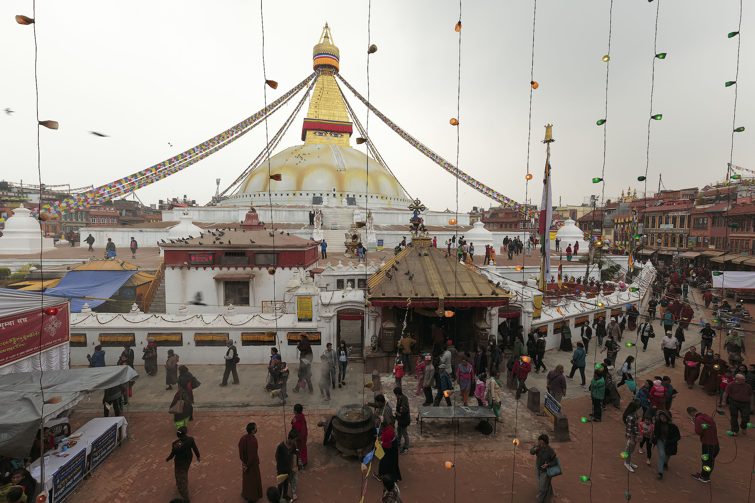 Lo stupa di Boudhanath