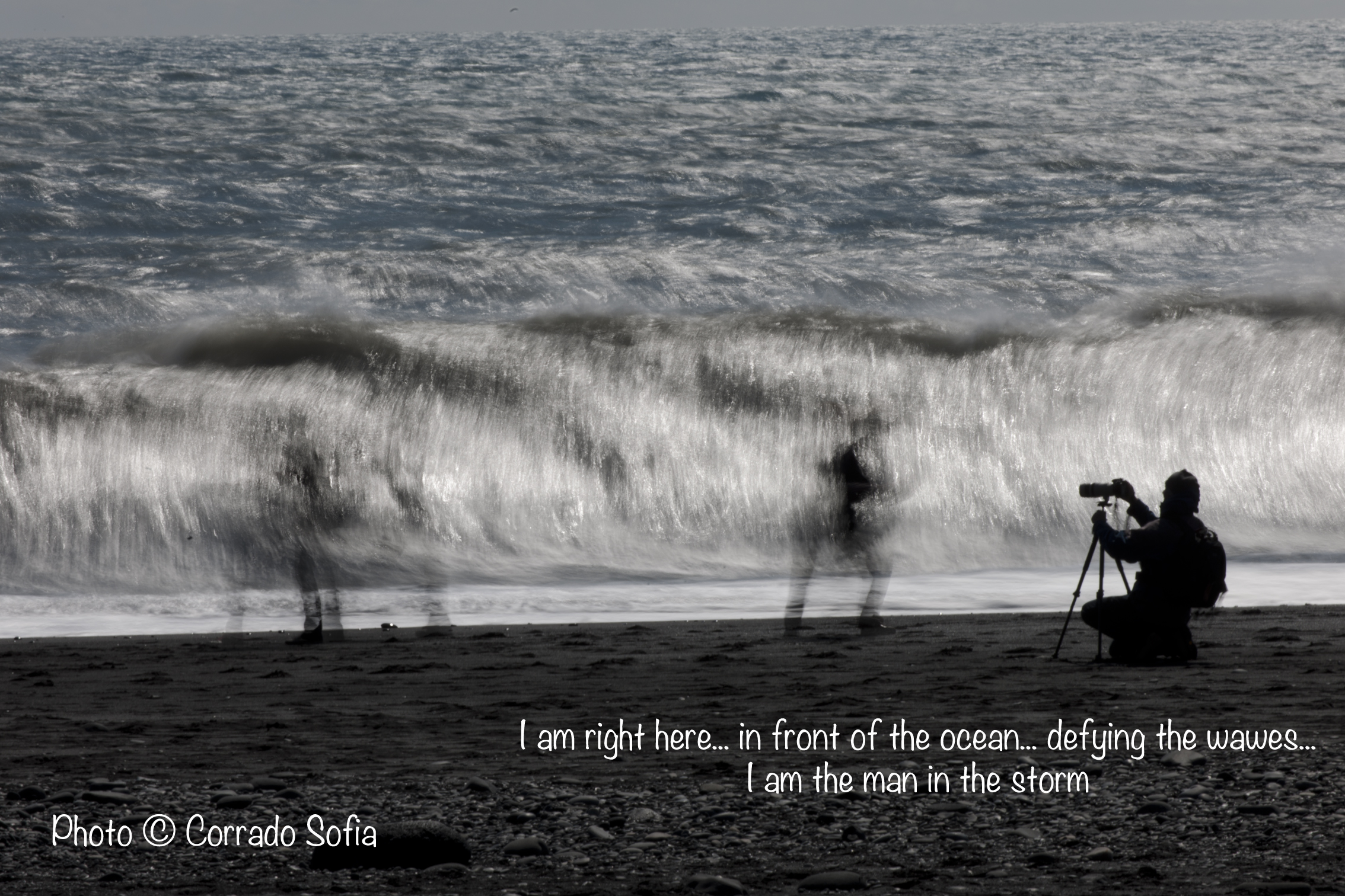 The man in the storm